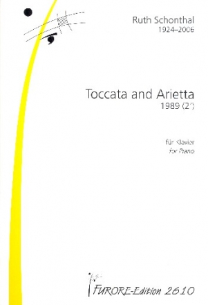 Toccata and Arietta for piano