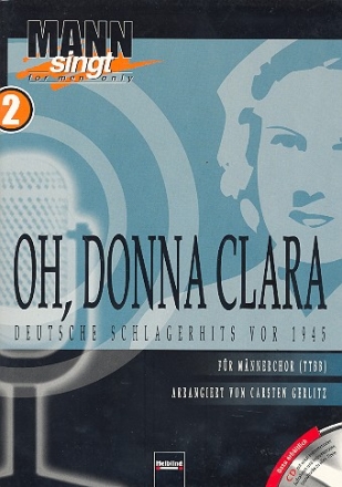 Oh Donna Clara fr Mnnerchor a cappella Partitur