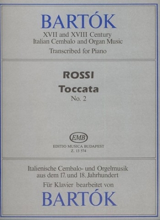 Toccata no.2 fr Klavier