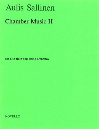 Chamber Music 2 for alto flute and string orchestra score