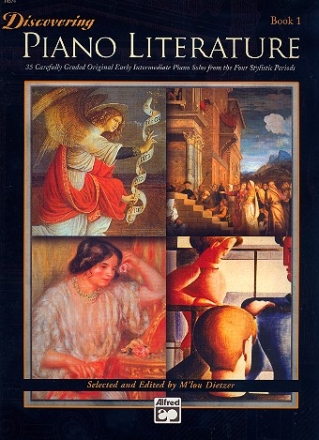 Discovering Piano Literature vol.1 35 graded original early to mid intermediate piano solos from all periods