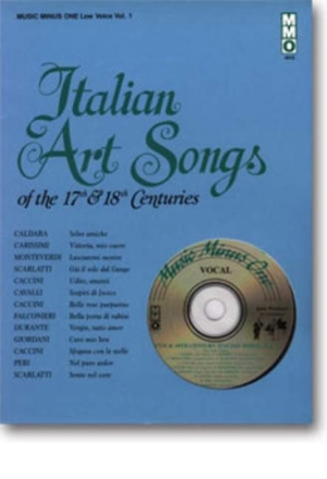 MUSIC MINUS ONE LOW VOICE ITALIAN ARIAS OF THE 17TH AND 18TH CENTURIES WUSTMAN, JOHN, KLAVIER