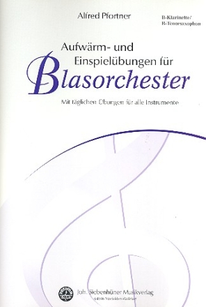 Aufwrm- und Einspielbungen fr Blasorchester  Klarinette/Tenorsaxophon in B
