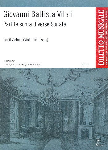 Partite sopra diverse Sonate fr Violine (Violoncello) solo