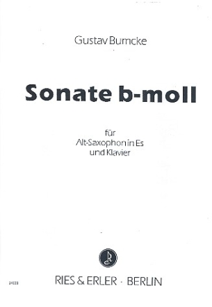 Sonate b-Moll op.68 für Altsaxophon und Klavier
