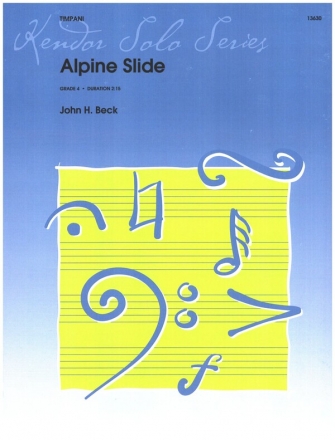 Alpine Slide for timpani solo
