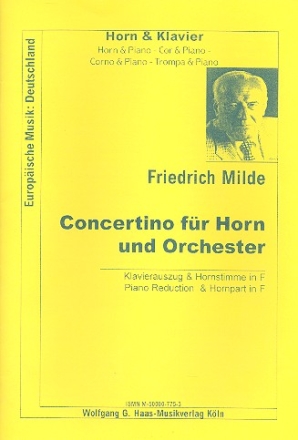 CONCERTINO FUER HORN UND ORCHESTER FUER HORN IN F UND KLAVIER