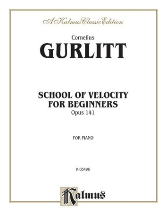 SCHOOL OF VELOCITY OP.141 FOR BEGINNERS FOR PIANO