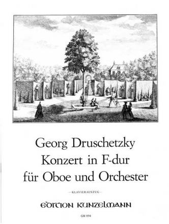 Konzert F-Dur fr Oboe und Orchester fr Oboe und Klavier