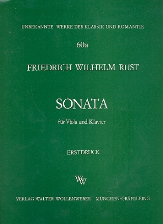 Sonate fr Viola und Klavier