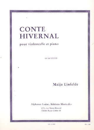 Conte hivernal pour violoncelle et piano