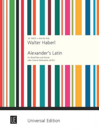 Alexander's Latin fr Blockflte und Klavier