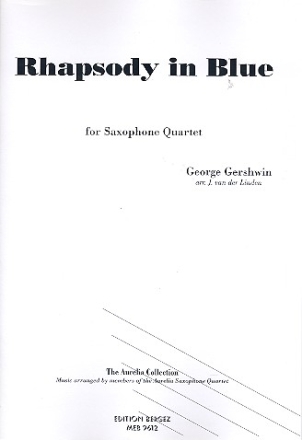 Rhapsody in blue for 4 saxophones score and parts