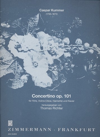 Concertino op.101 fr Flte, Violine (Oboe, Klarinette) und Klavier