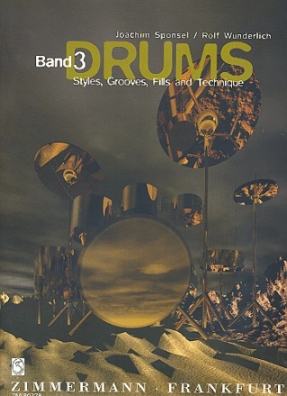 Drums Band 3 Styles, Grooves, Fills and Techniques