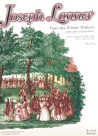 Vater des Wiener Walzers Band 2 Walzer, Galoppe, Lndler, Polkas op.143-202 fuer klavier