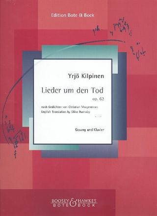 Lieder um den Tod op.62 - 6 Lieder fr Gesang und Klavier (dt/en)