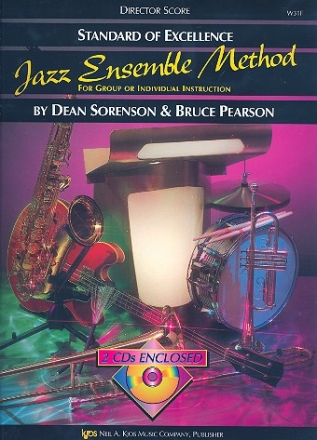 Jazz Ensemble Method (+ CD): Standard of Excellence Direktion (Partitur)