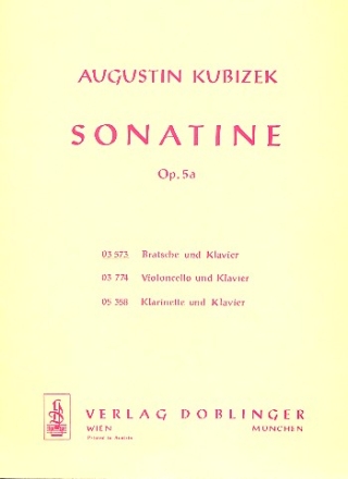 Sonatine op.5a fr Viola und Klavier