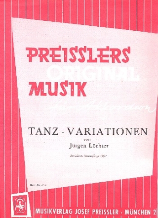 Tanz-Variationen fr Akkordeon