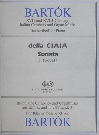 Toccata aus der Sonate G-Dur fr Klavier