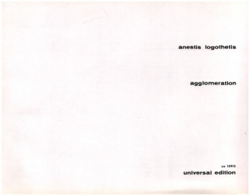 Agglomeration fr Solo-Violine mit oder ohne Streicherbegleitung