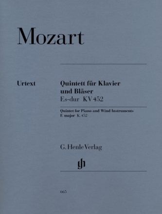 Quintett Es-Dur KV452 fr Klavier, fr Klavier, Oboe, Klarinette, Horn (Es) und Fagott Fagott