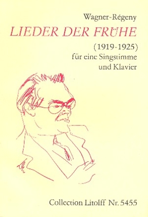 Lieder der Frhe fr eine Singstimme und Klavier