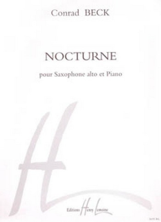 Nocturne pour saxophone alto et piano