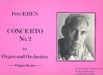 Concerto No.2 for organ and orchestra organ score