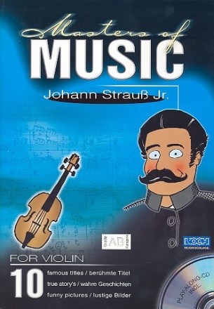 Masters of Music (+CD) 10 berhmte Titel fr Violine