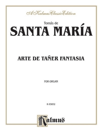 Arte de taner fantasia for organ