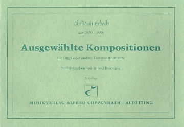 Ausgewhlte Kompositionen fr Orgel oder andere Tasteninstrumente