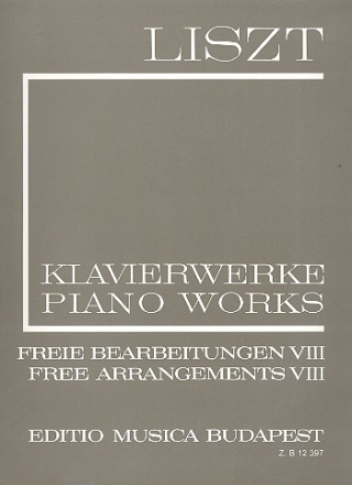 Klavierwerke Serie 2 freie Bearbeitungen Band 8 gebunden