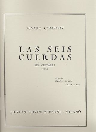 Las seis cuerdas fr Gitarre (1963)