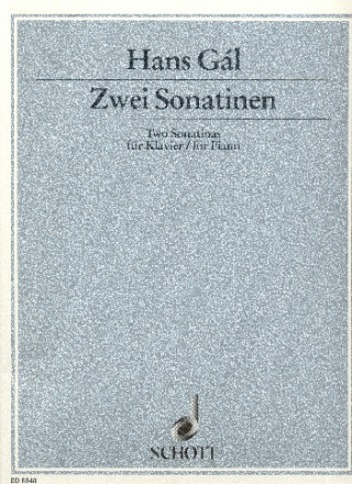 2 Sonatinen op.58,1 und op.58,2 fr Klavier