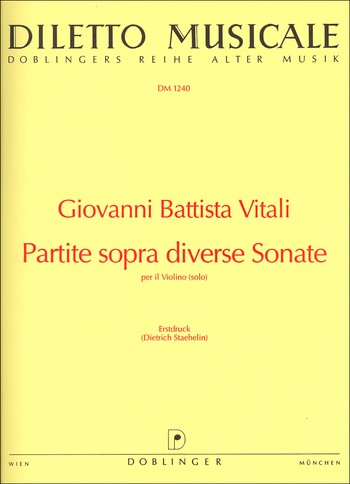 Partita Sopra diverse Sonate per il violino solo