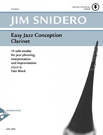 Easy Jazz Conception (+Online Audio) for clarinet