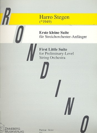 Erste kleine Suite fr Streichorchester-Anfnger (mit Klavier) partitur