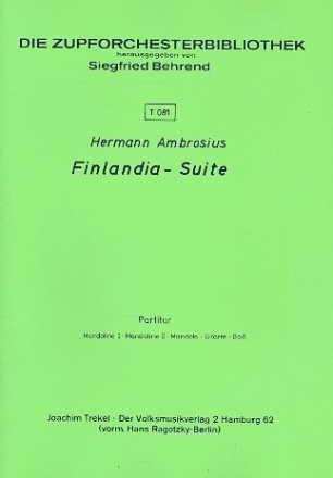 Finlandia-Suite fr Zupforchester Partitur