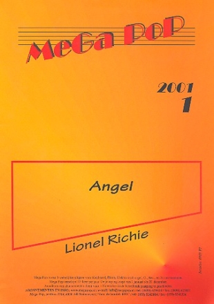 Angel fr Klavier (mit Text) Einzelausgabe