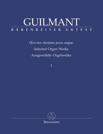 Ausgewählte Orgelwerke Band 1 Sonaten Nr.1-4