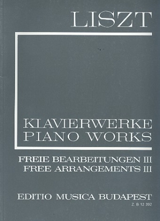 Klavierwerke Serie 2 freie Bearbeitungen Band 3 broschiert