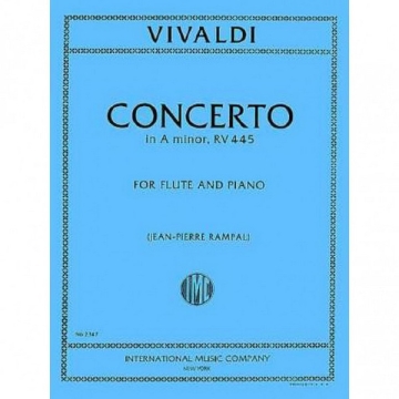 Concerto a minor F.VI:9 for flute and piano