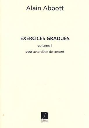 Exercices gradues d'apres Czerny vol.1 pour l'accordeon  (initation)