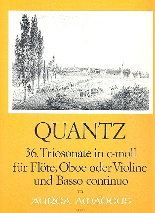 Triosonate c-Moll Nr.36 fr Flte, Oboe (Violine) und Bc