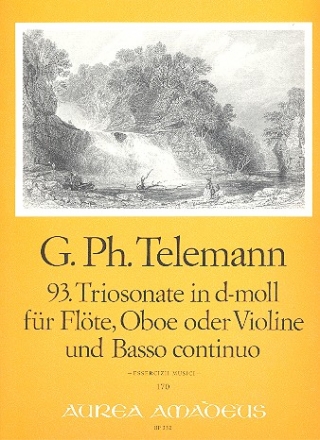 Triosonate d-Moll Nr.93 fr Flte, Oboe (Violine) und Bc