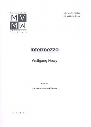 Intermezzo fr Violine und Akkordeon