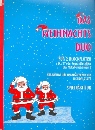 Das Weihnachtsduo  fr 2 Blockflten (SA/ST) Spielpartitur