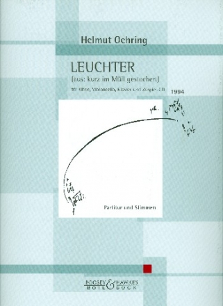 Leuchter fr Oboe, Violoncello und Klavier Partitur und Stimmen